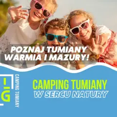 Radosny weekend na Mazurach z dziećmi w Tumianach. Camping w sercu natury czeka na Was!