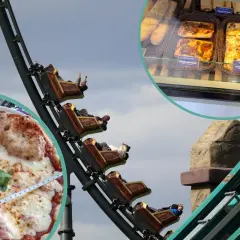 Pizza, kolejka górska i wypieki w Energylandii.