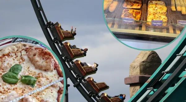 Pizza, kolejka górska i wypieki w Energylandii.