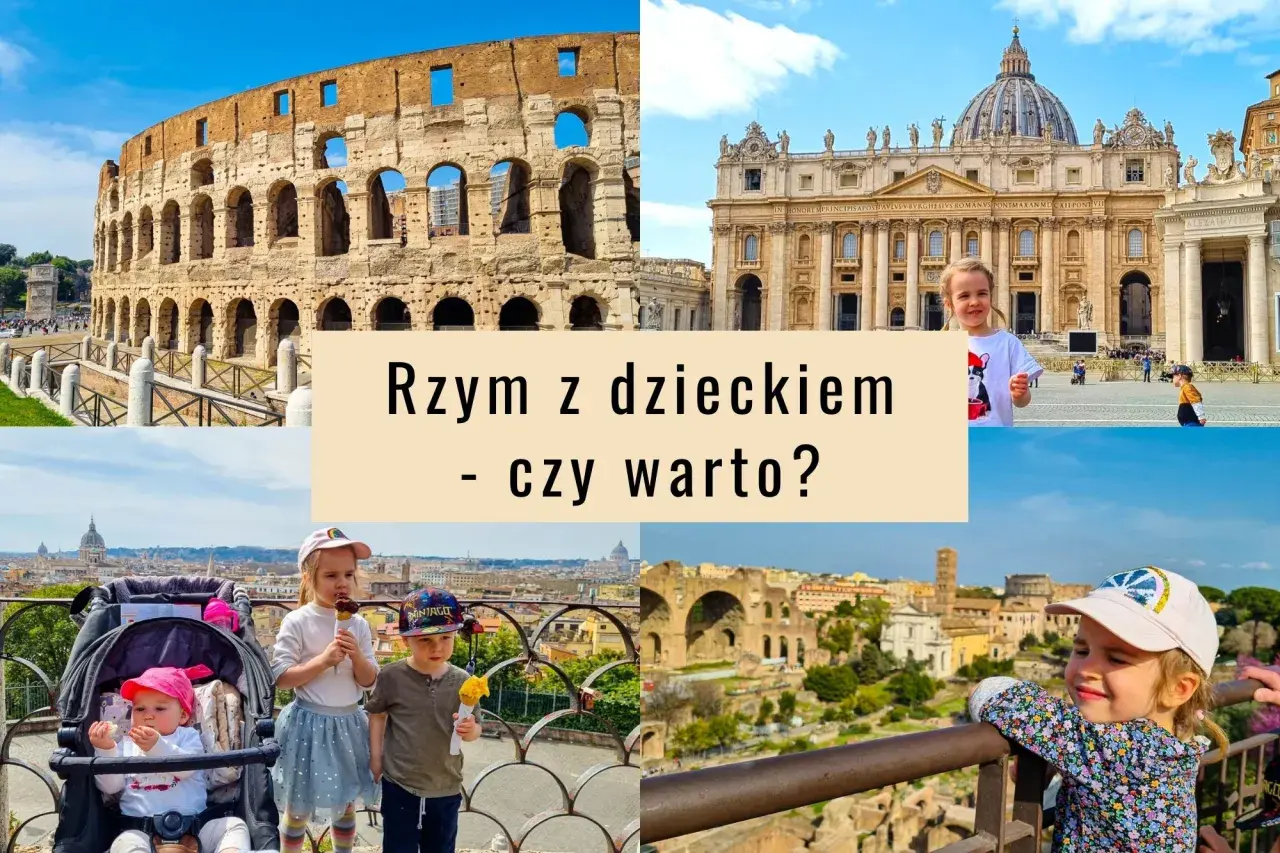 Stare miasto Rzymu z dziećmi - trasa, bilety i praktyczne wskazówki