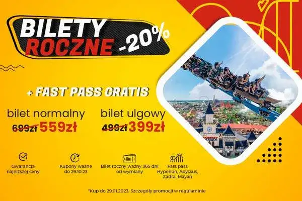 Zdjęcie Ile kosztuje fast pass w Energylandii i dlaczego warto go mieć?